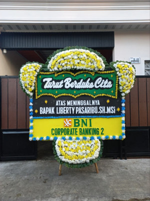 Papan Bunga Duka di Sawan